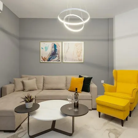 アパート Cozy Modern Inside The Center テッサロニキ